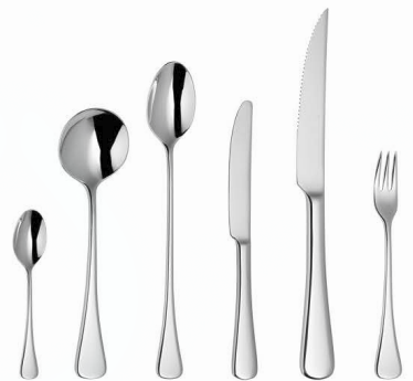 York Flatware Set - Mirror Finish