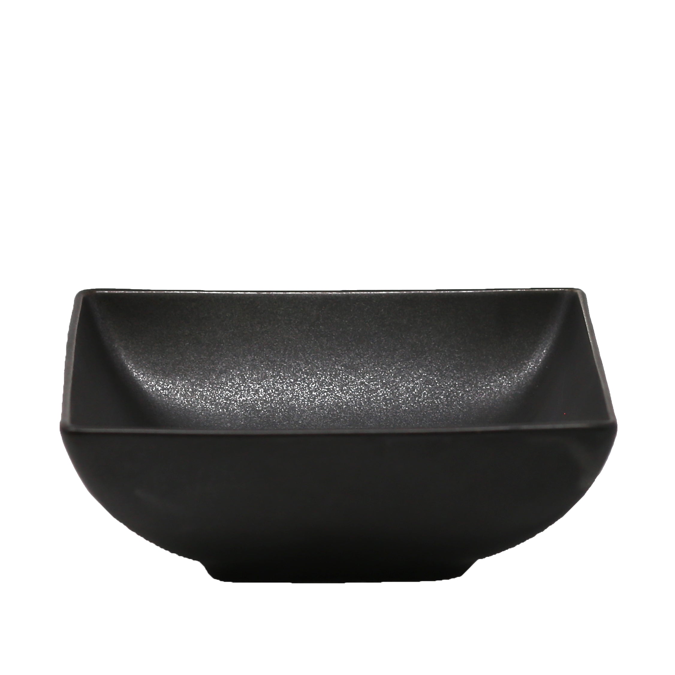 Azia Black Square Bowl 9"