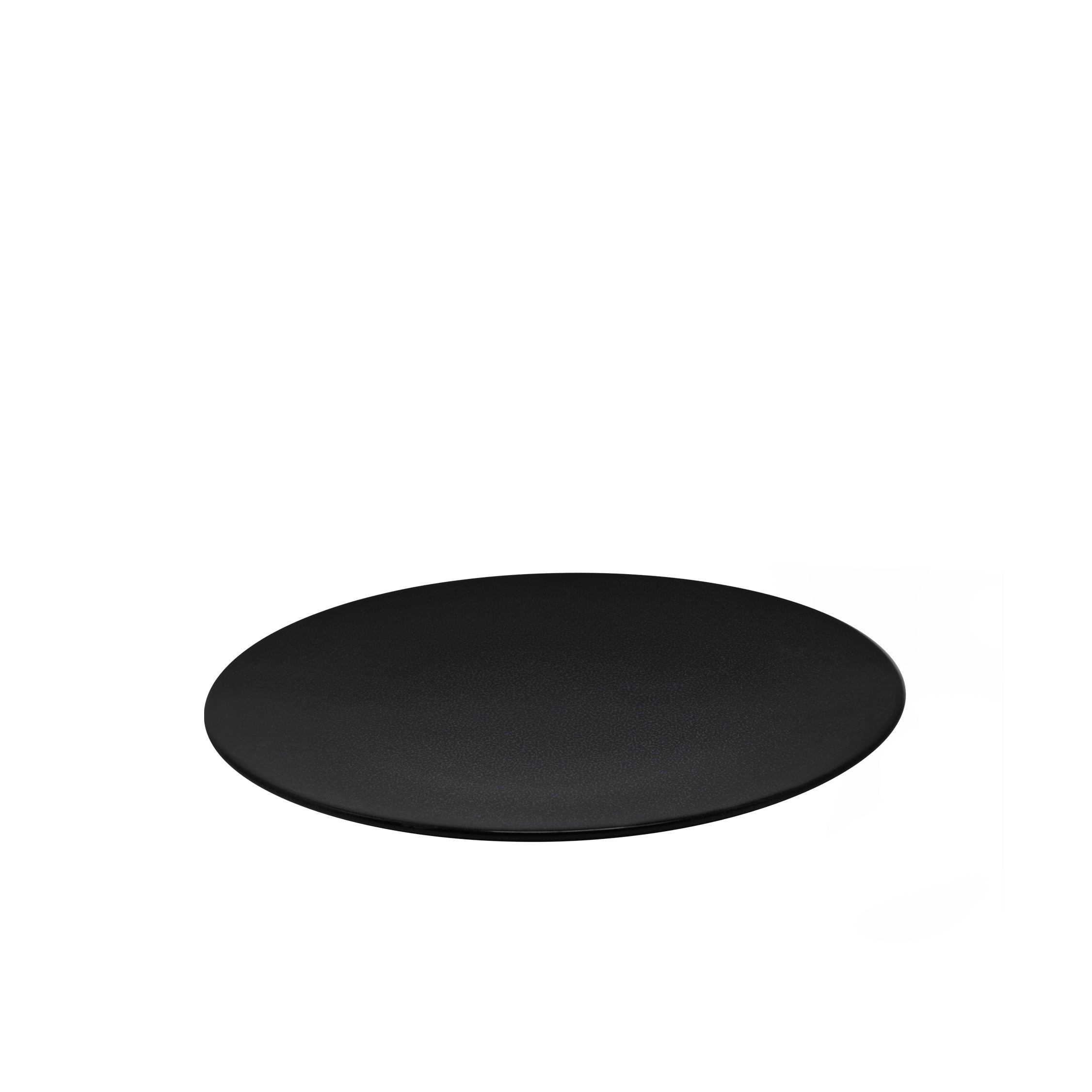 Pianka Shape Black Plate 8"