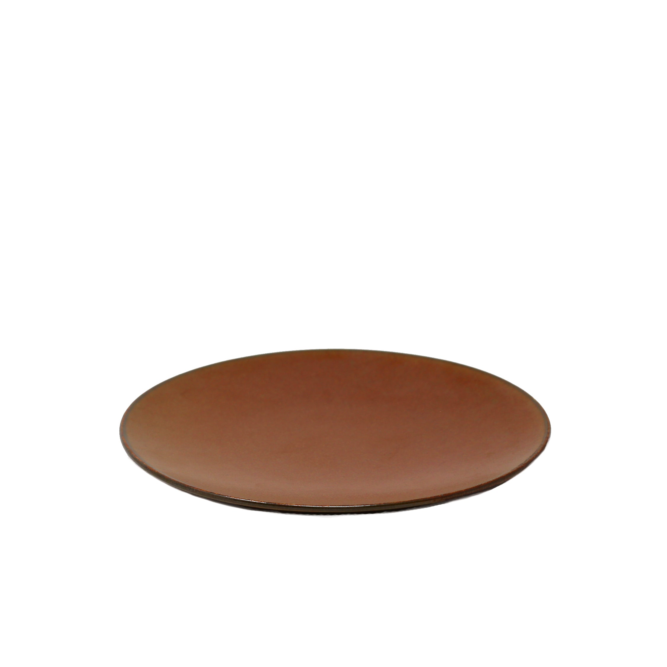 Coupe Shape Rustic Plate 8"