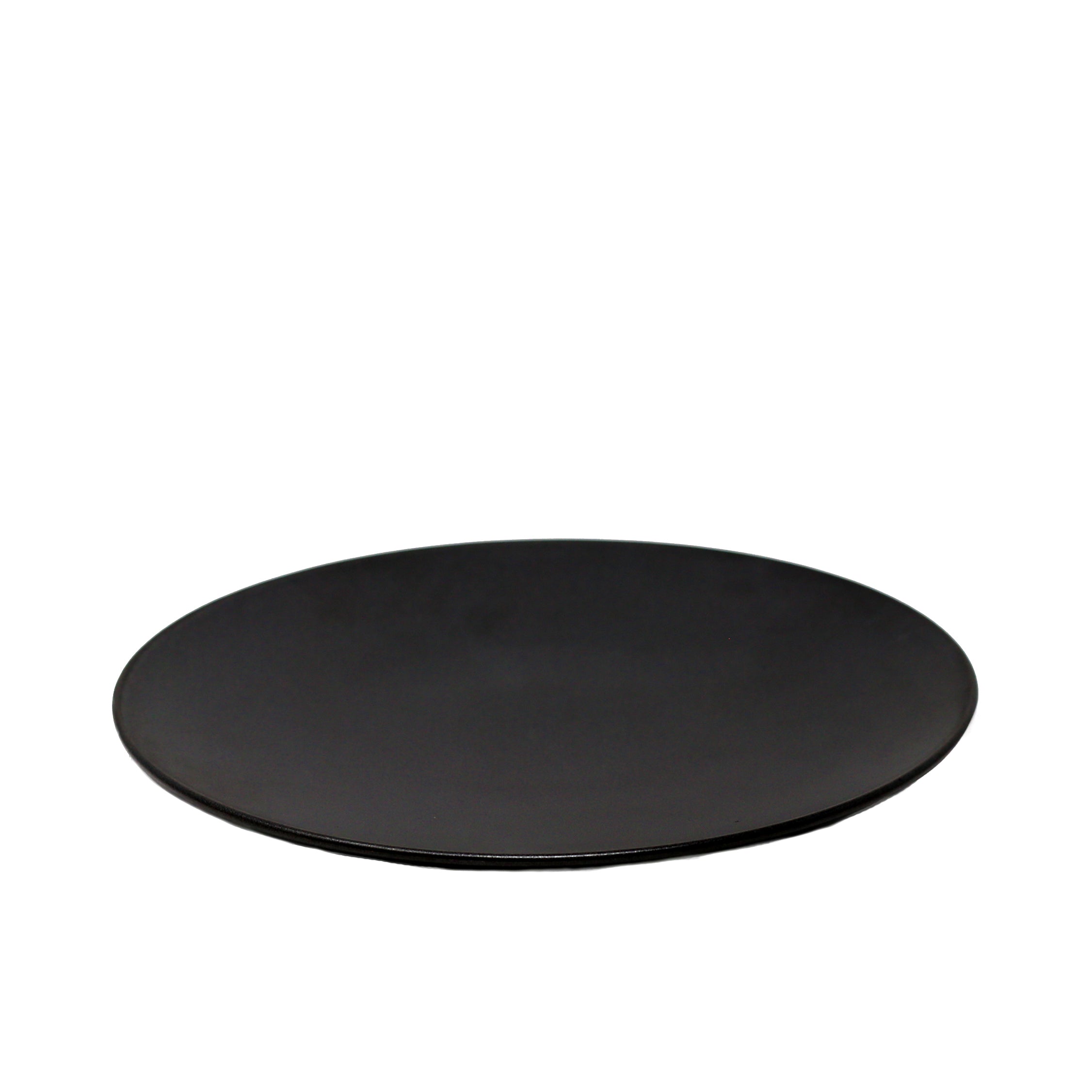 Coupe Shape Black Plate 10.8"