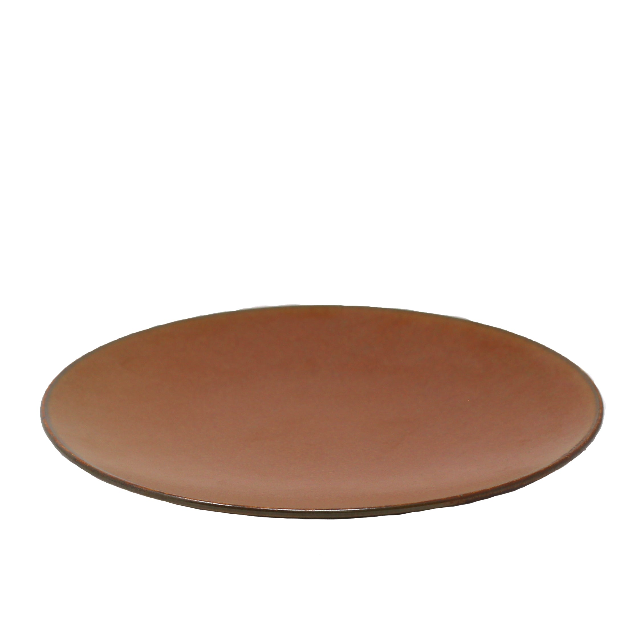 Coupe Shape Rustic Plate 12.8"