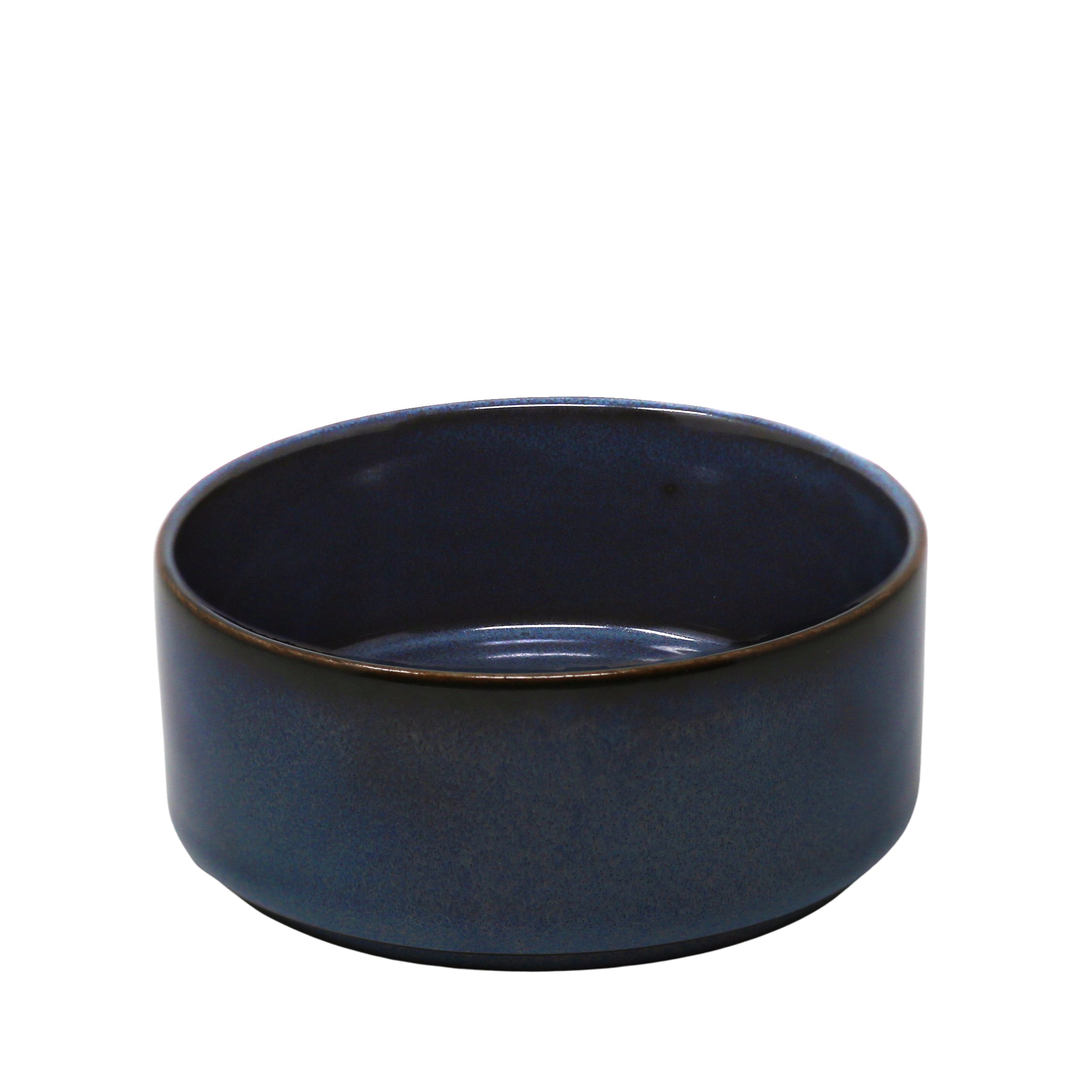 Ellipse Shape Midnight Blue Bowl 4.7"