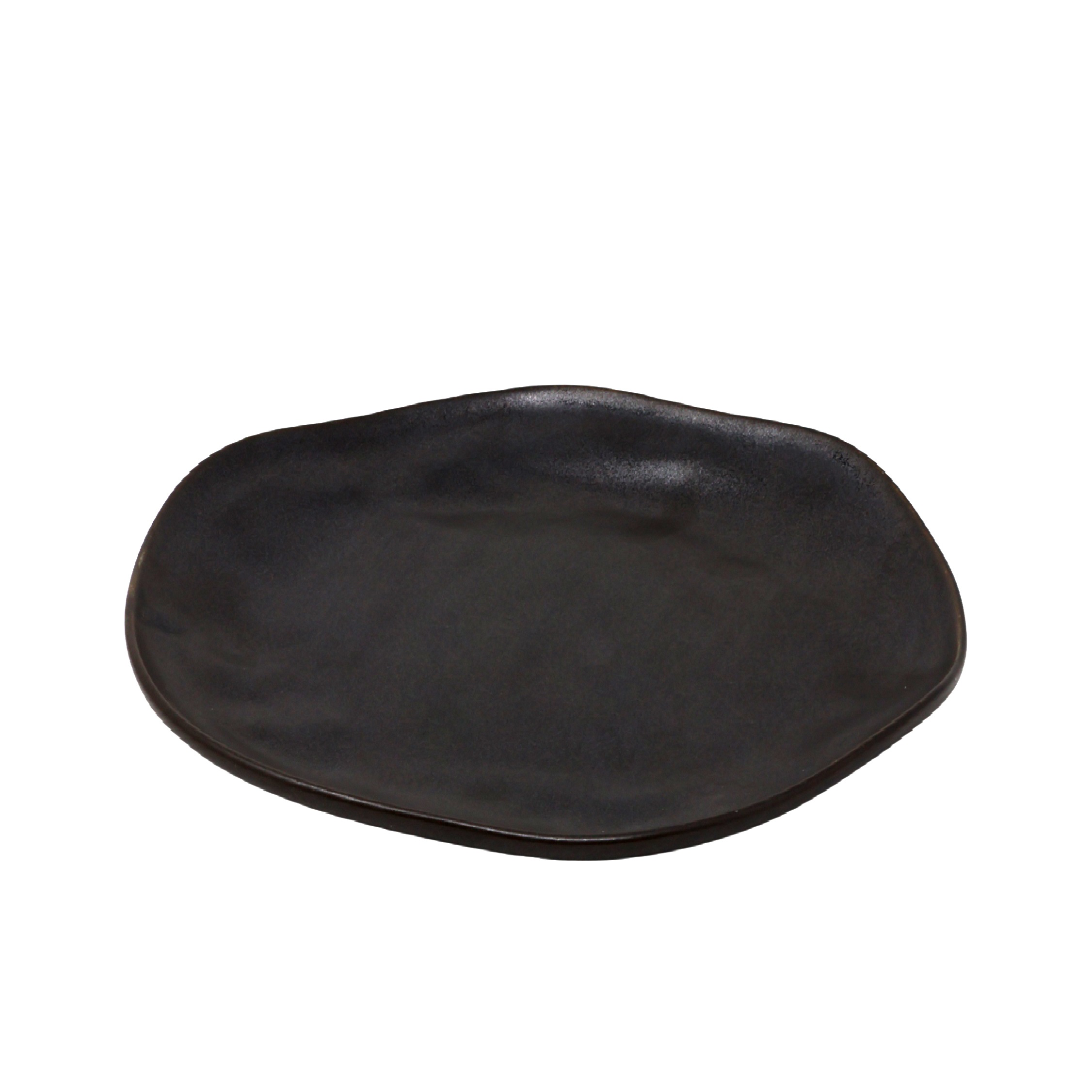 Organic Plate Black 7.5"