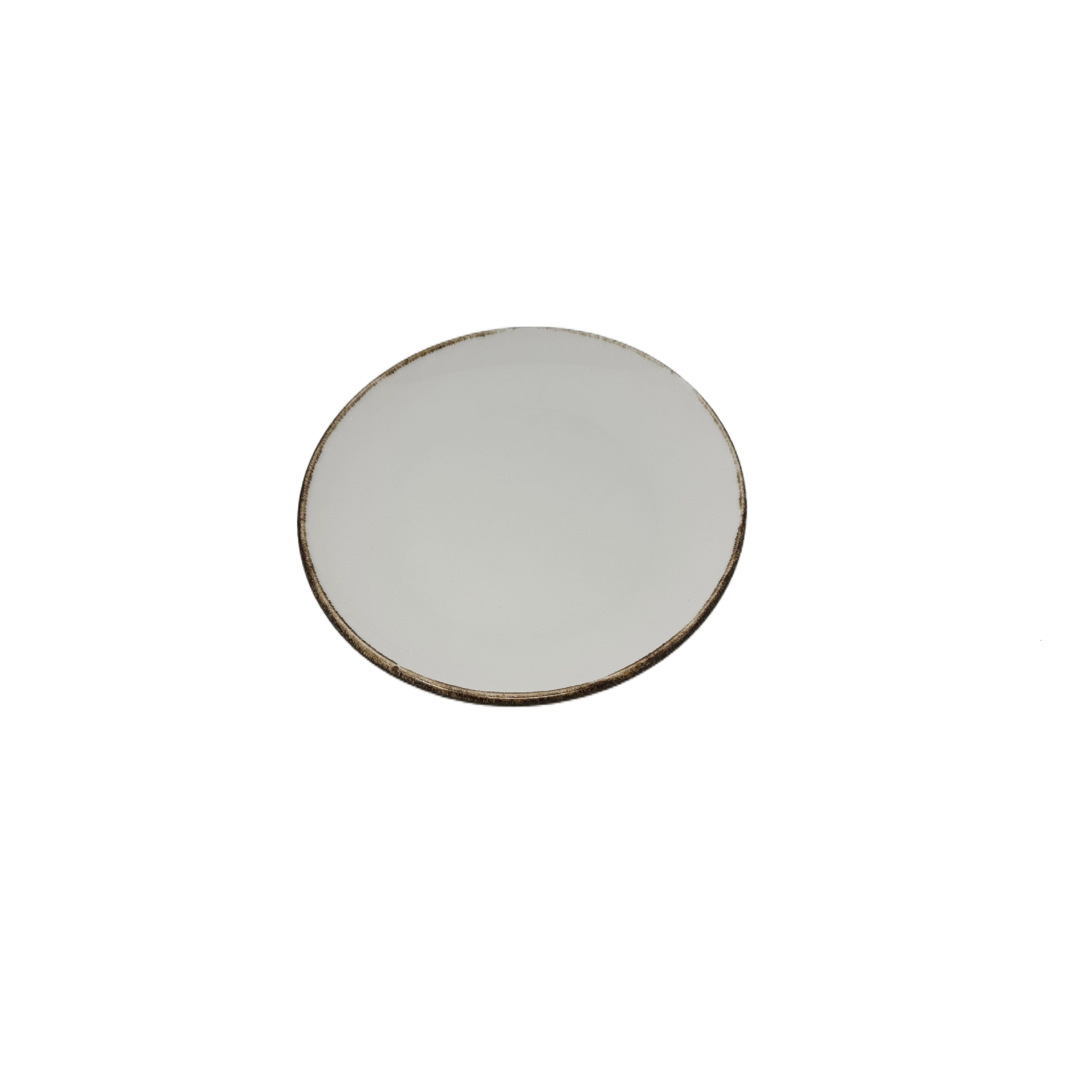 Pianka Tawny Shape Round Plate 8.2"
