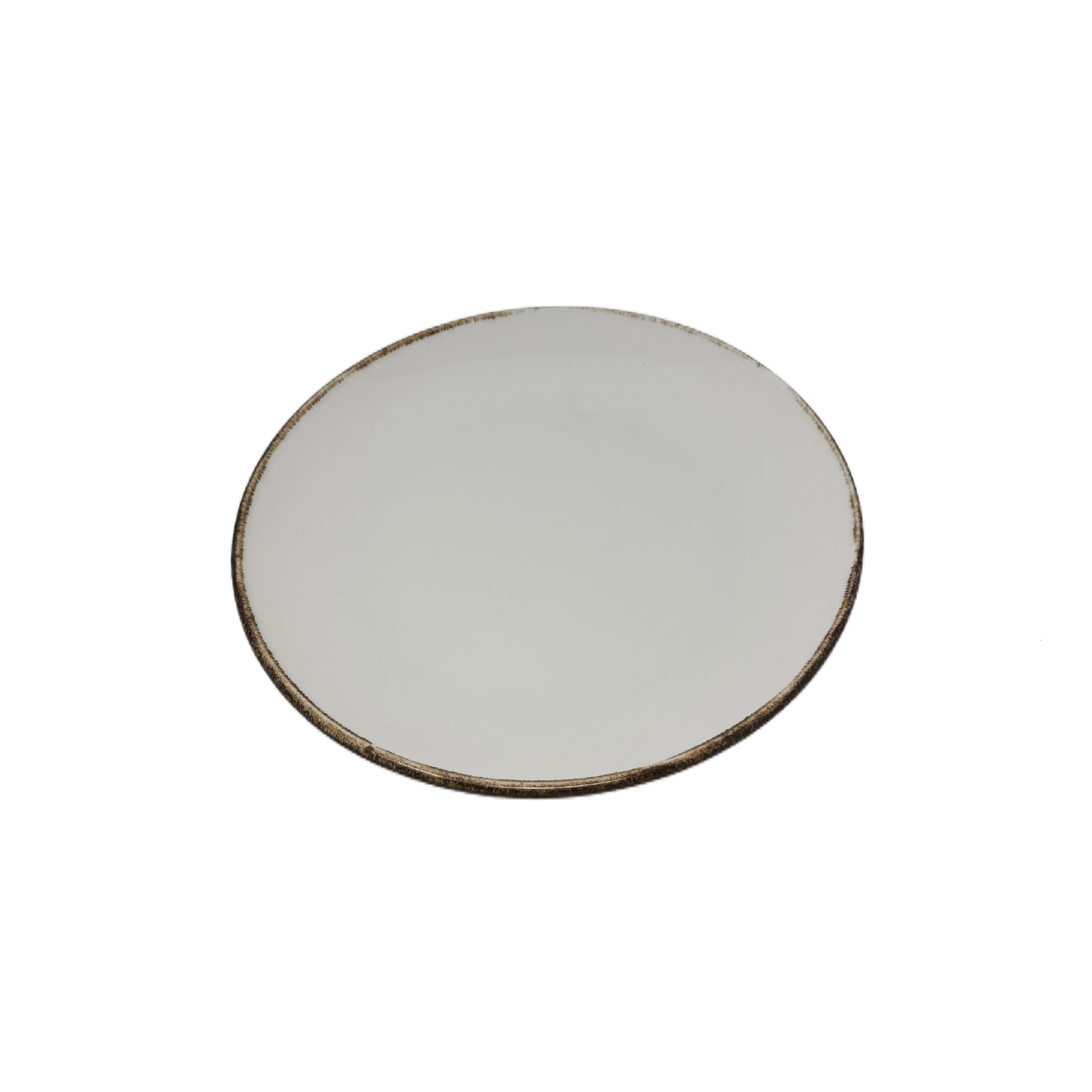 Pianka Tawny Shape Round Plate 9.8"