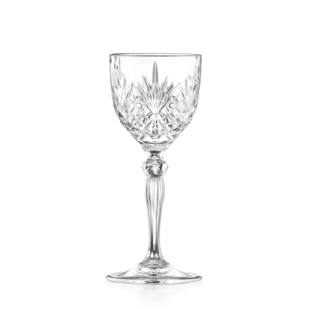 RCR Set of 6 Nick and Nora Melodia 4 3/4 oz Glasses