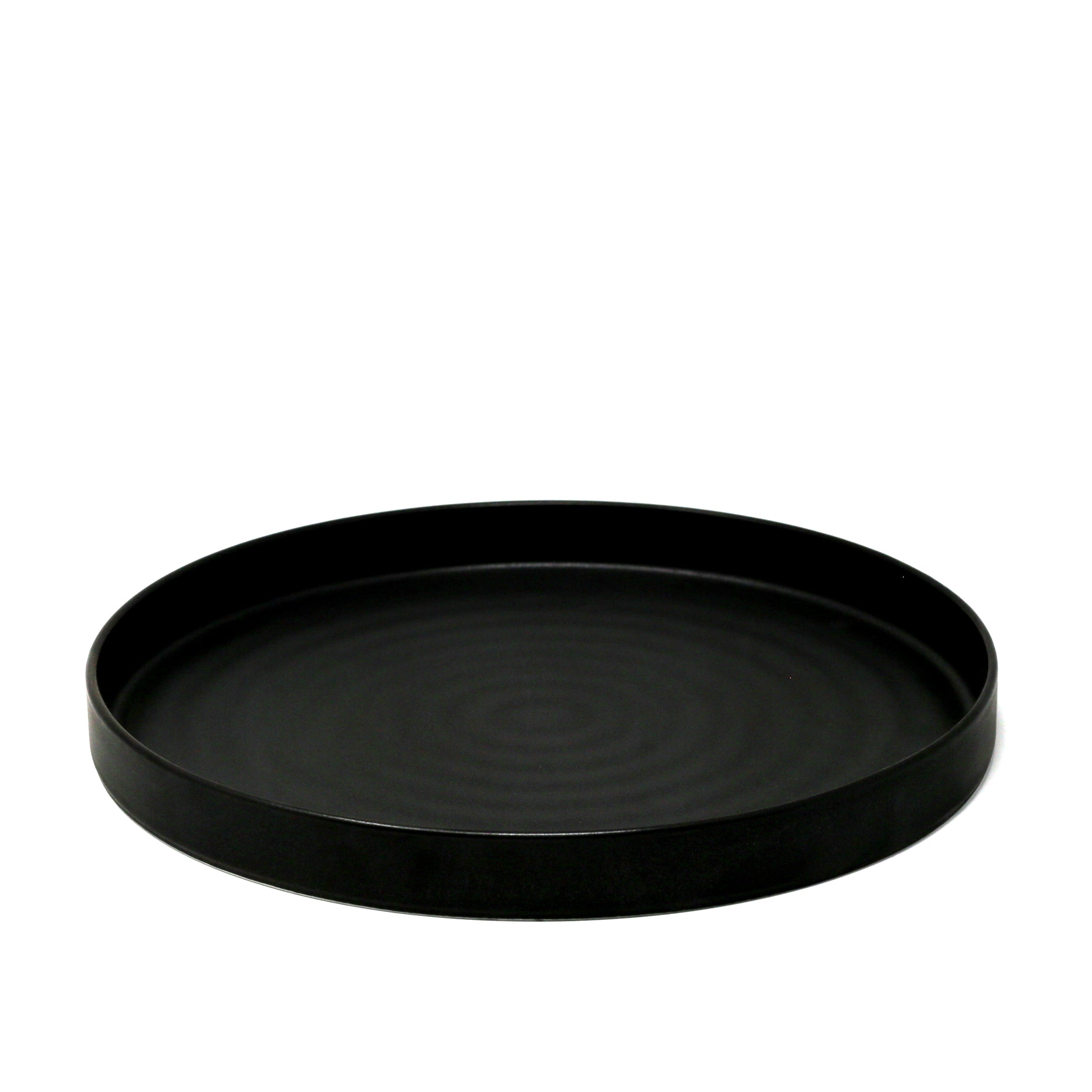 Black Silo Plate 9.8"