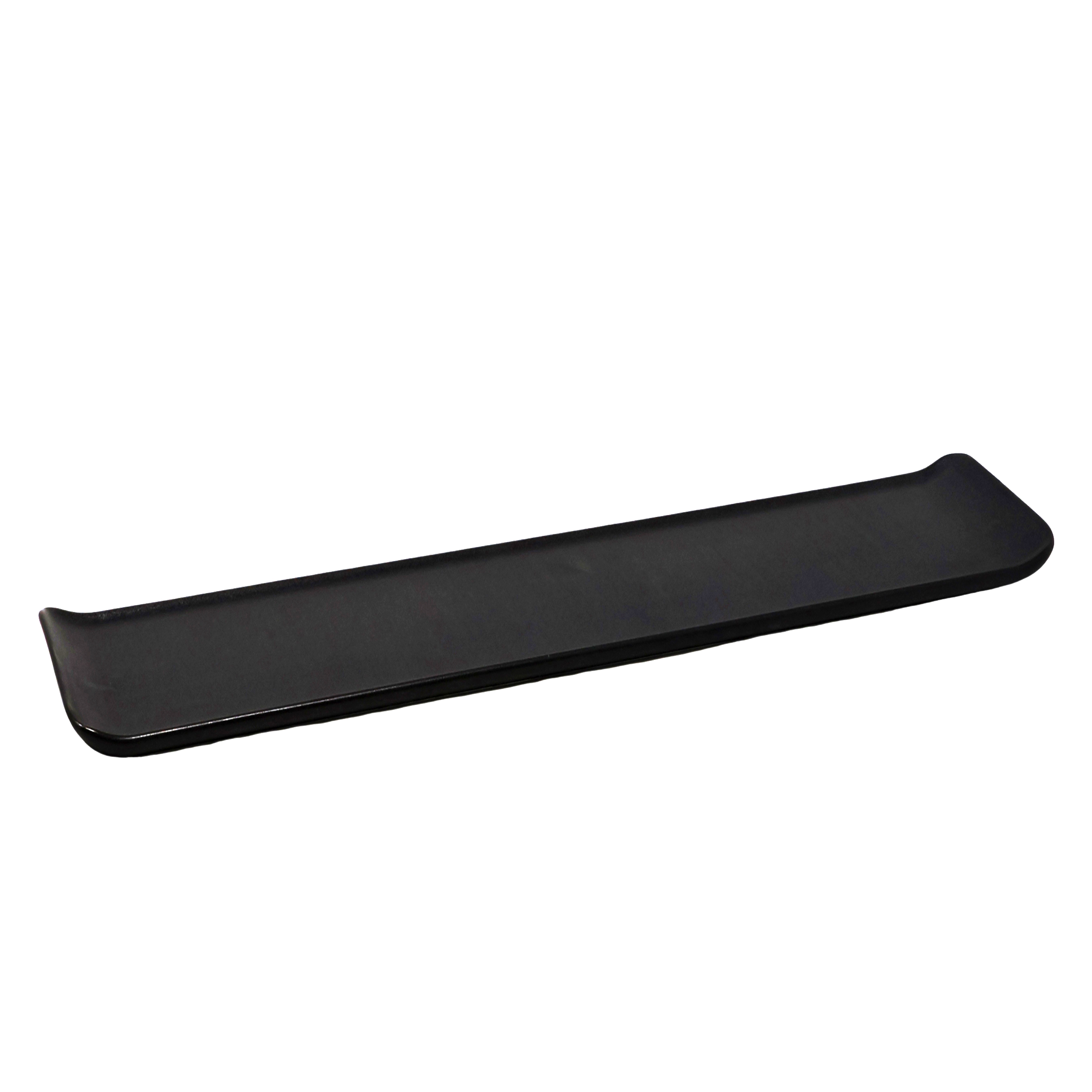 Black Sushi Plate 18.5" x 3.75"