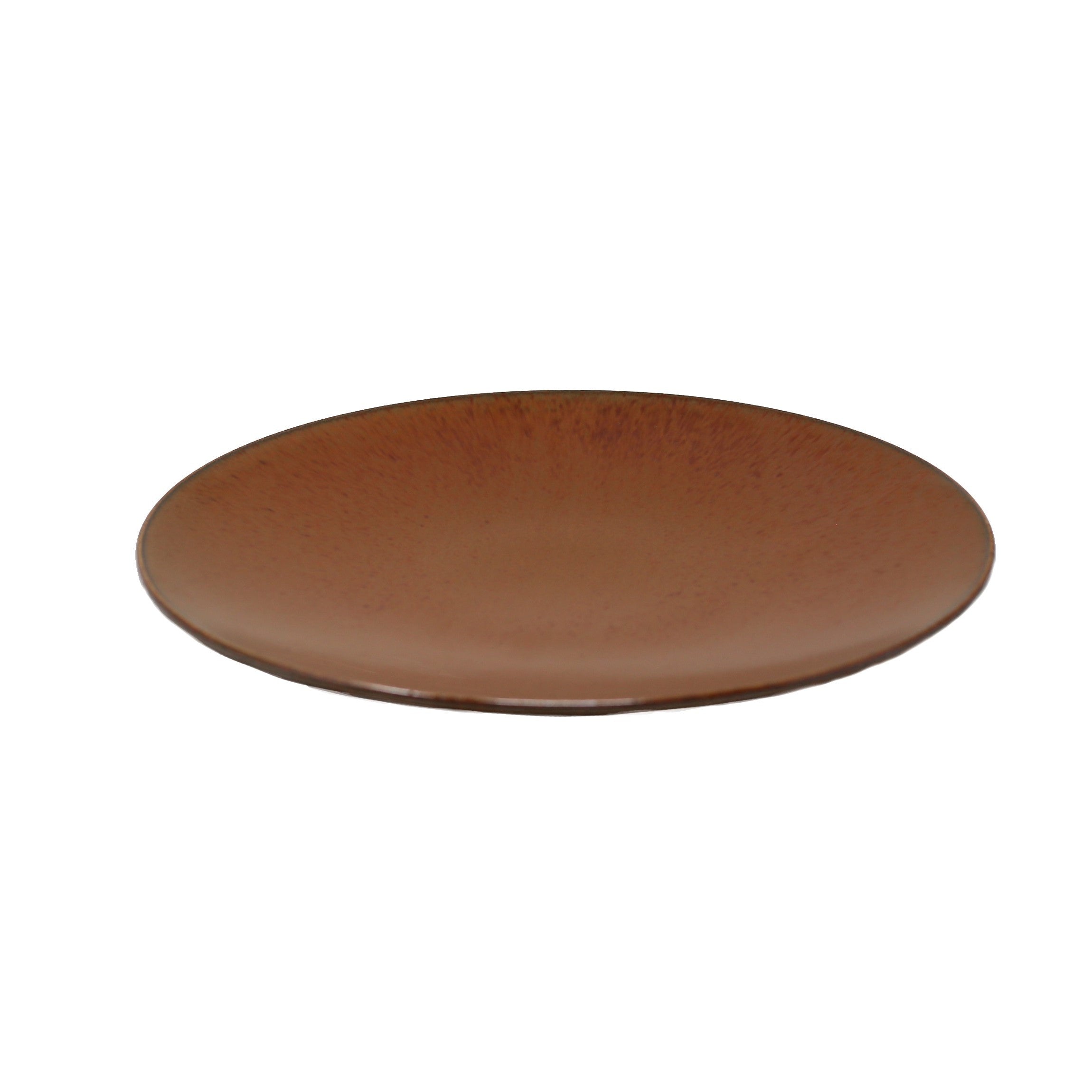 Coupe Shape Rustic Plate 10.8"