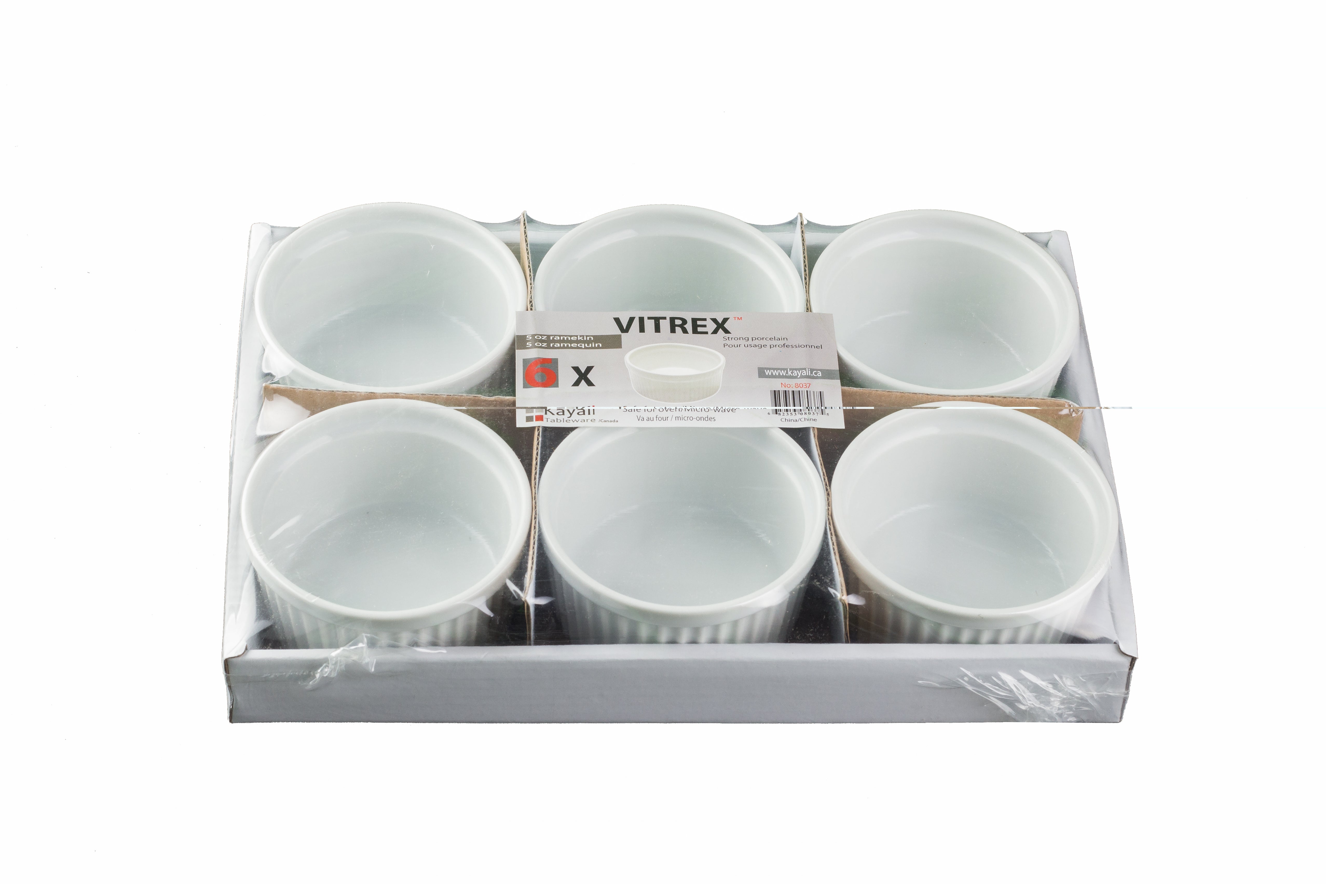 Vitrex 6Pk Ramekins ( 145 Ml/ 4.9 OZ )