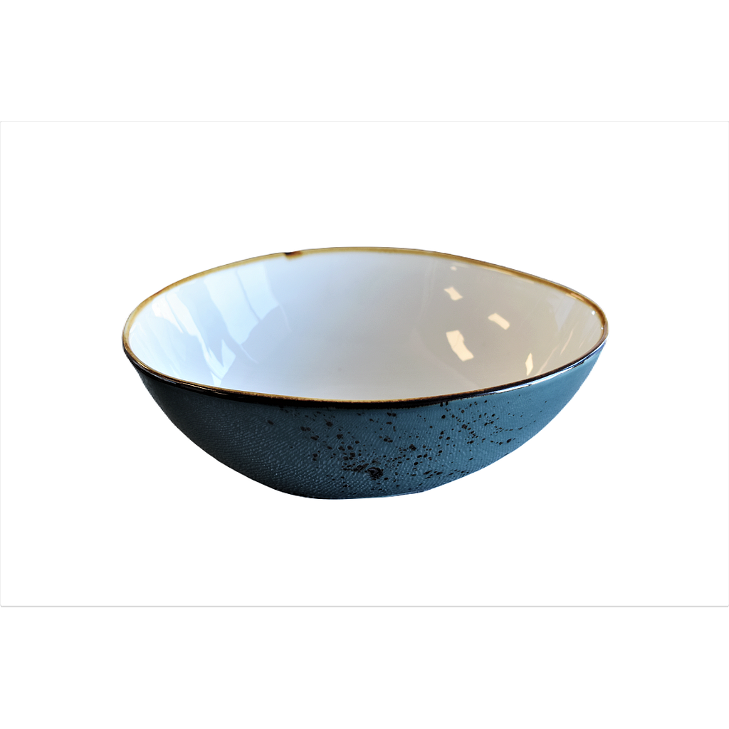 Terra 8.5" Oval Bowl Dap-New Blue