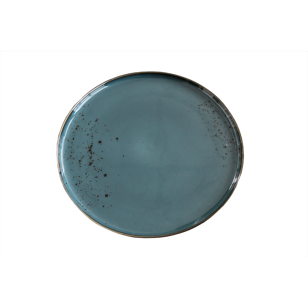 Terra 11" Round Plate Dap-New Blue