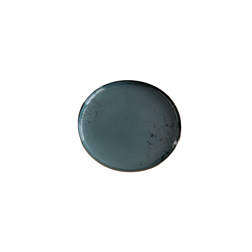 Terra 7.25" Round Plate Dap-New Blue