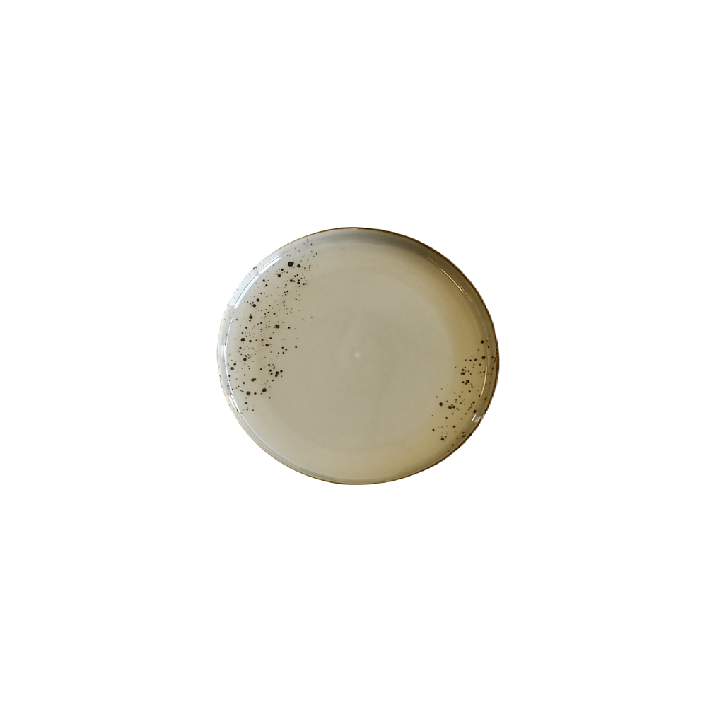 Terra 7.25" Round Plate Dap-Grey