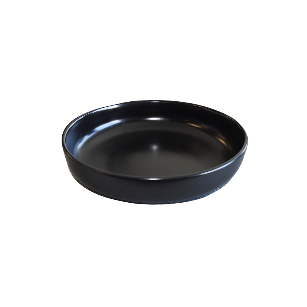 Terra 8.5" Black Salad Bowl