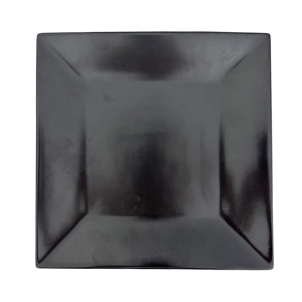 Terra 10''X10" Black Square Plate