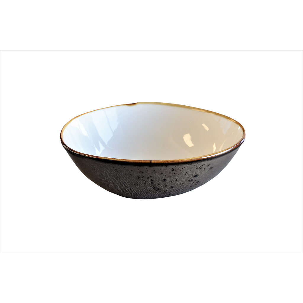 Terra 8.5" Oval Bowl Dap-Brown