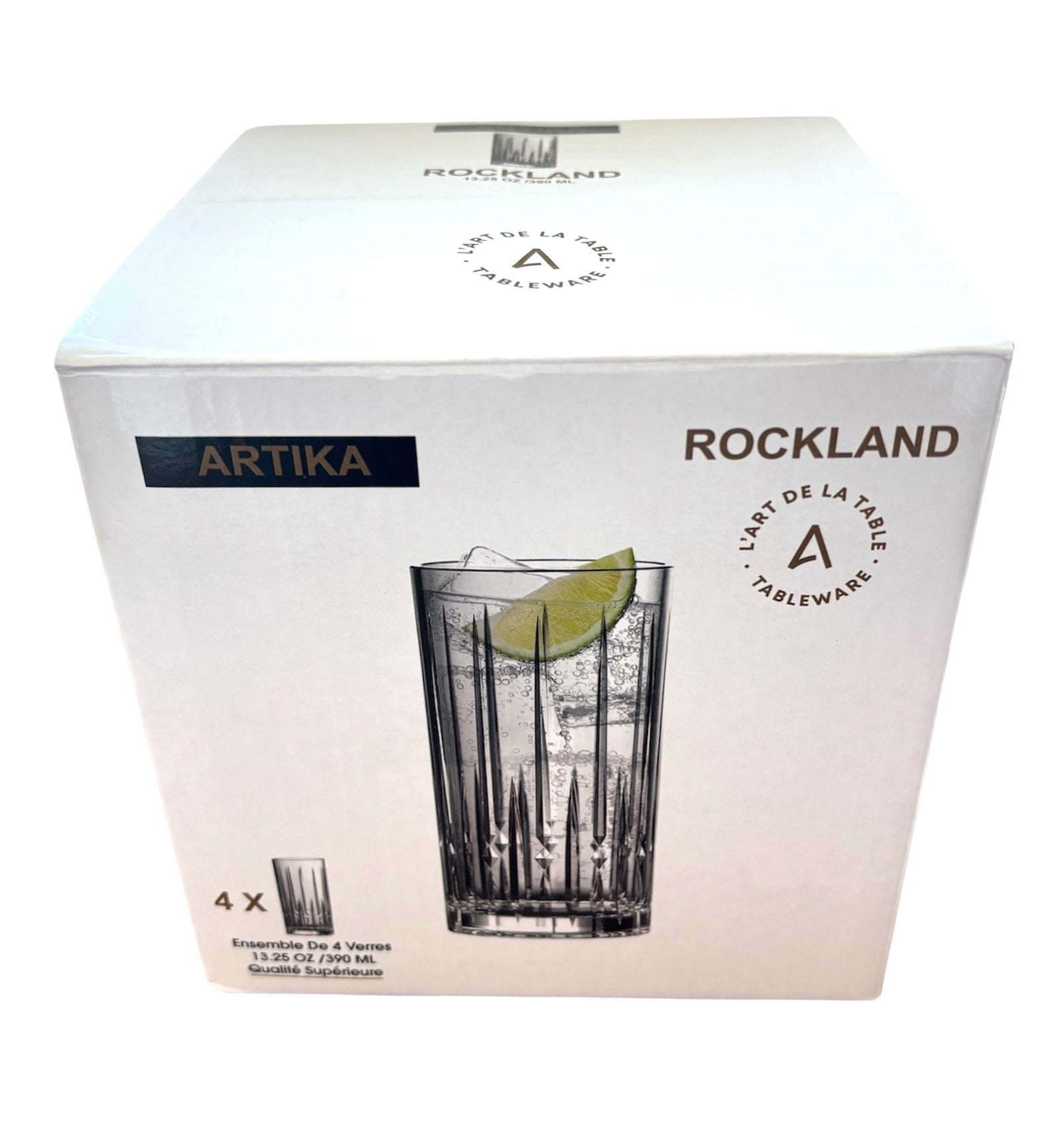 Artika Rockland 4 Pk Tumbler (13.25 Oz /390 Ml)