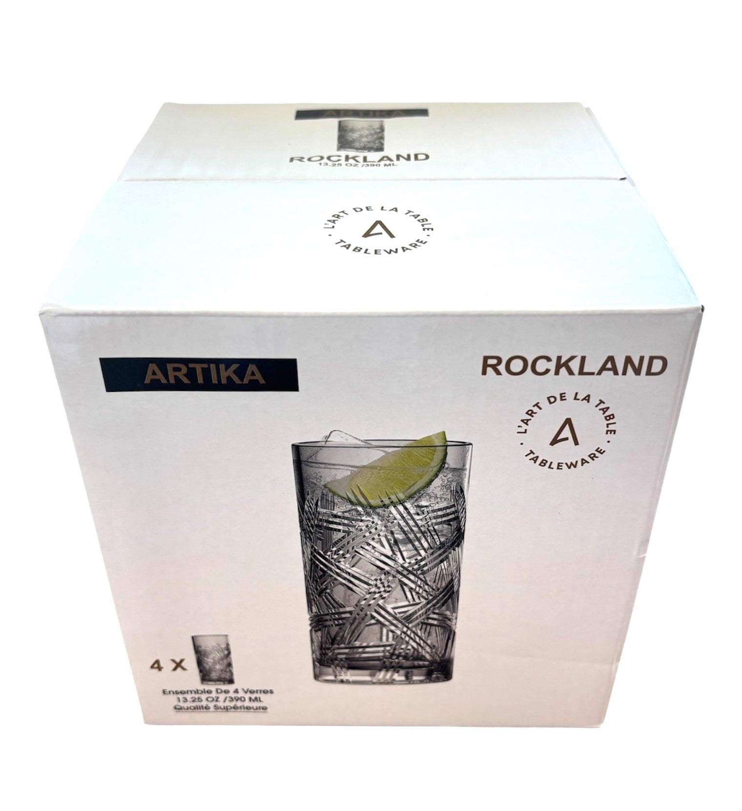 Artika Rockland 4 Pk Tumbler (13.25 Oz /390 Ml)