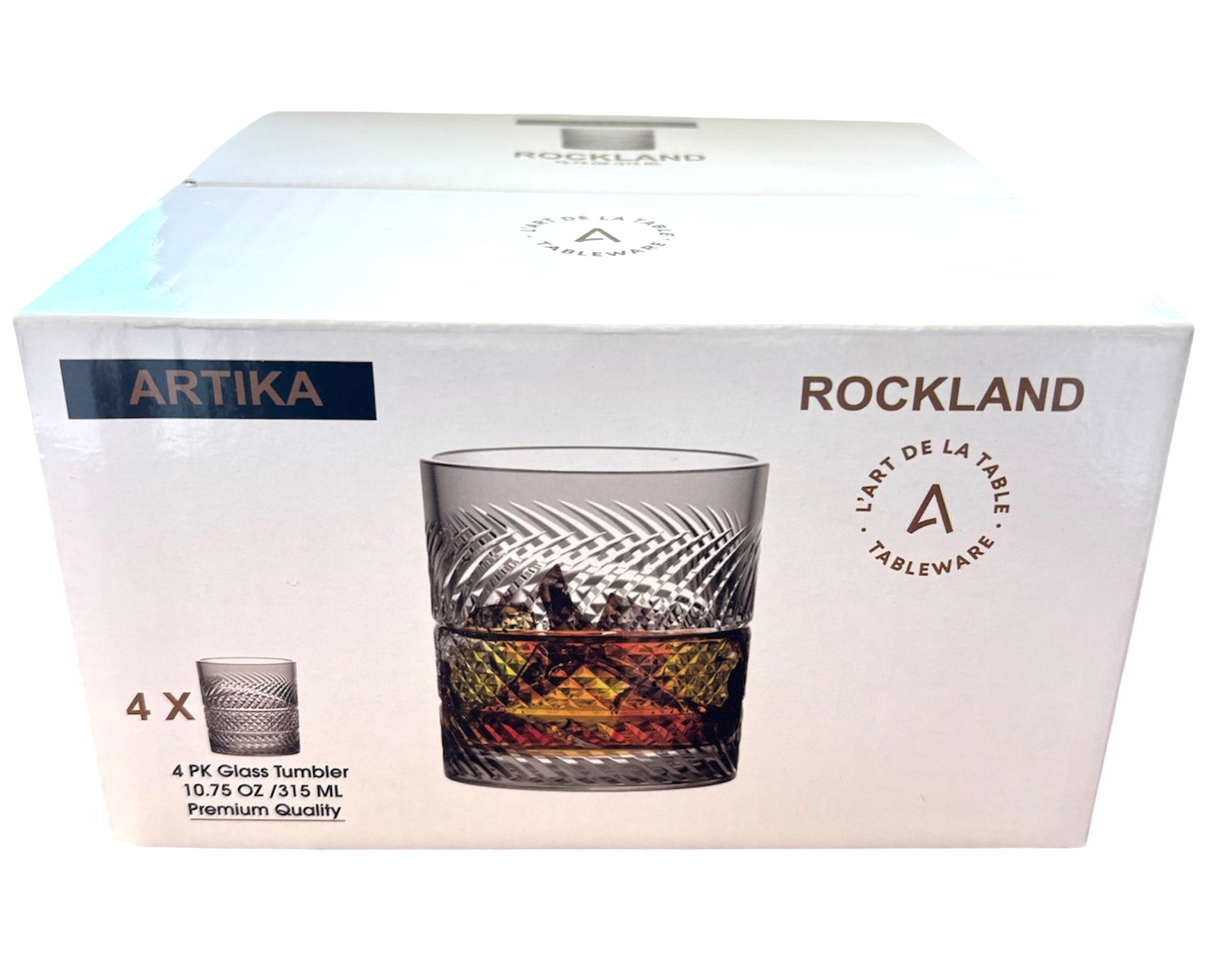 Artika Rockland 4 Pk Tumbler (10.75 Oz /315 Ml)