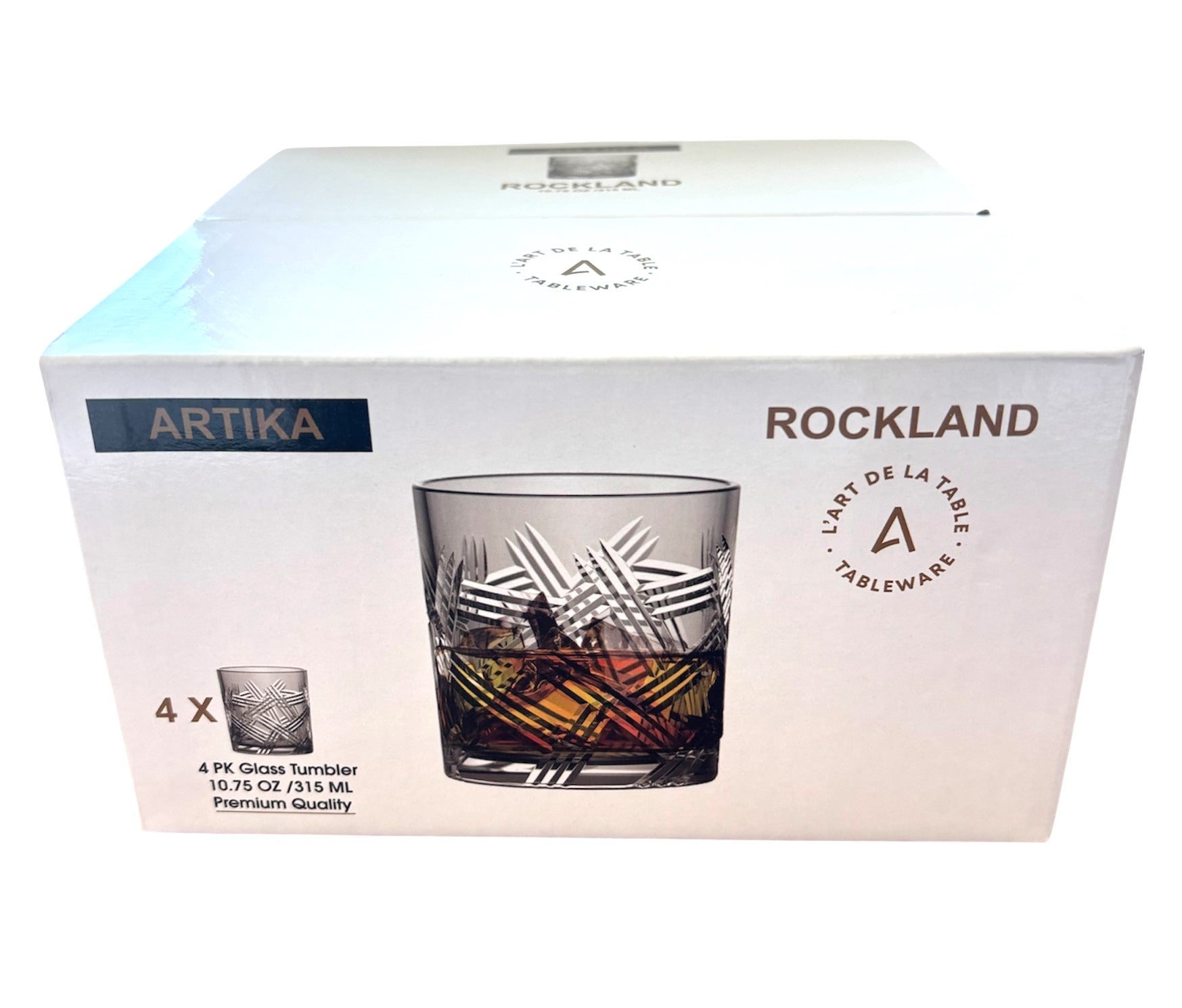 Artika Rockland 4 Pk Tumbler (10.75 Oz /315 Ml)