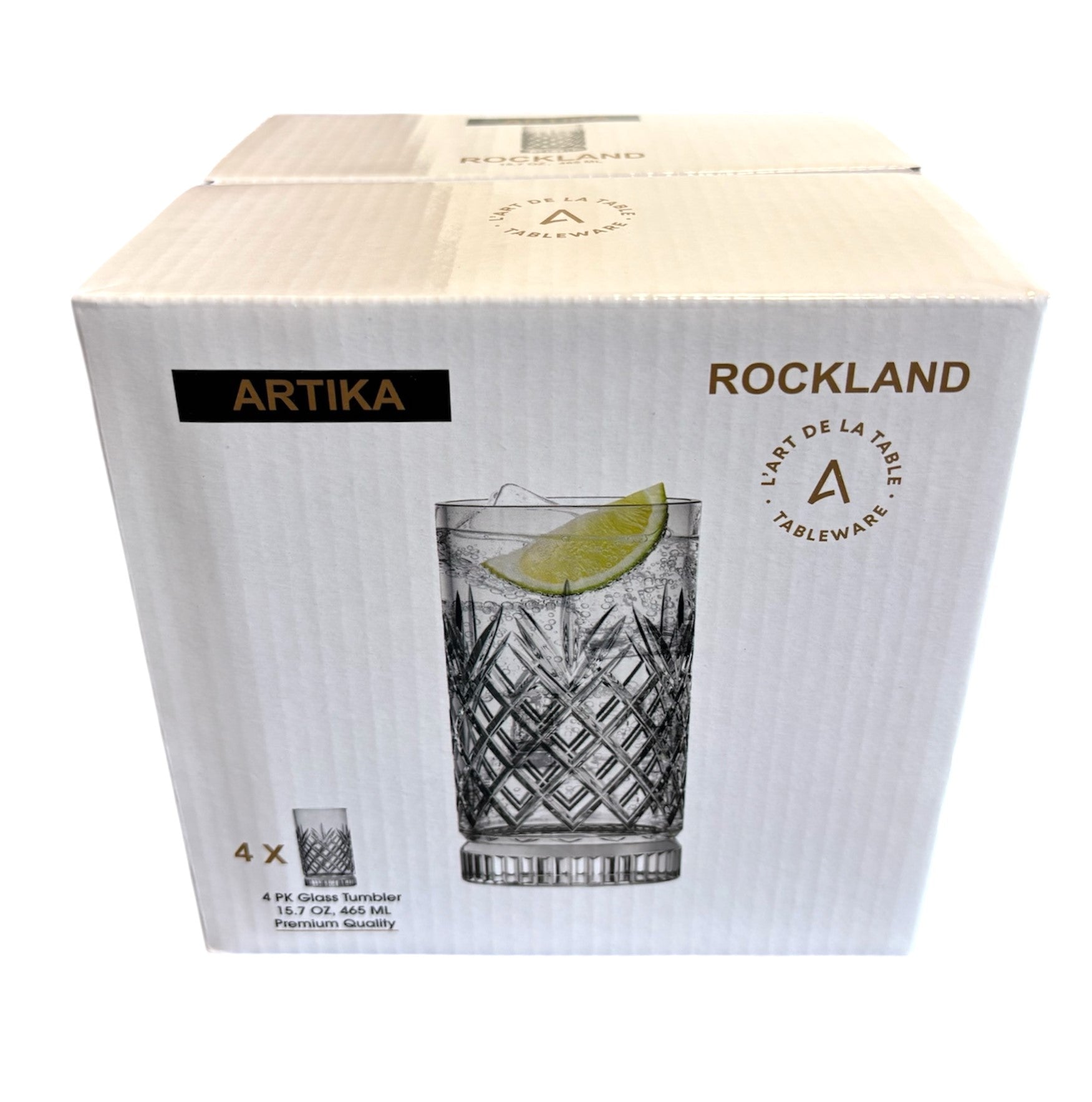 Artika Rockland 4 Pk Tumbler (15.7 Oz /465 Ml)
