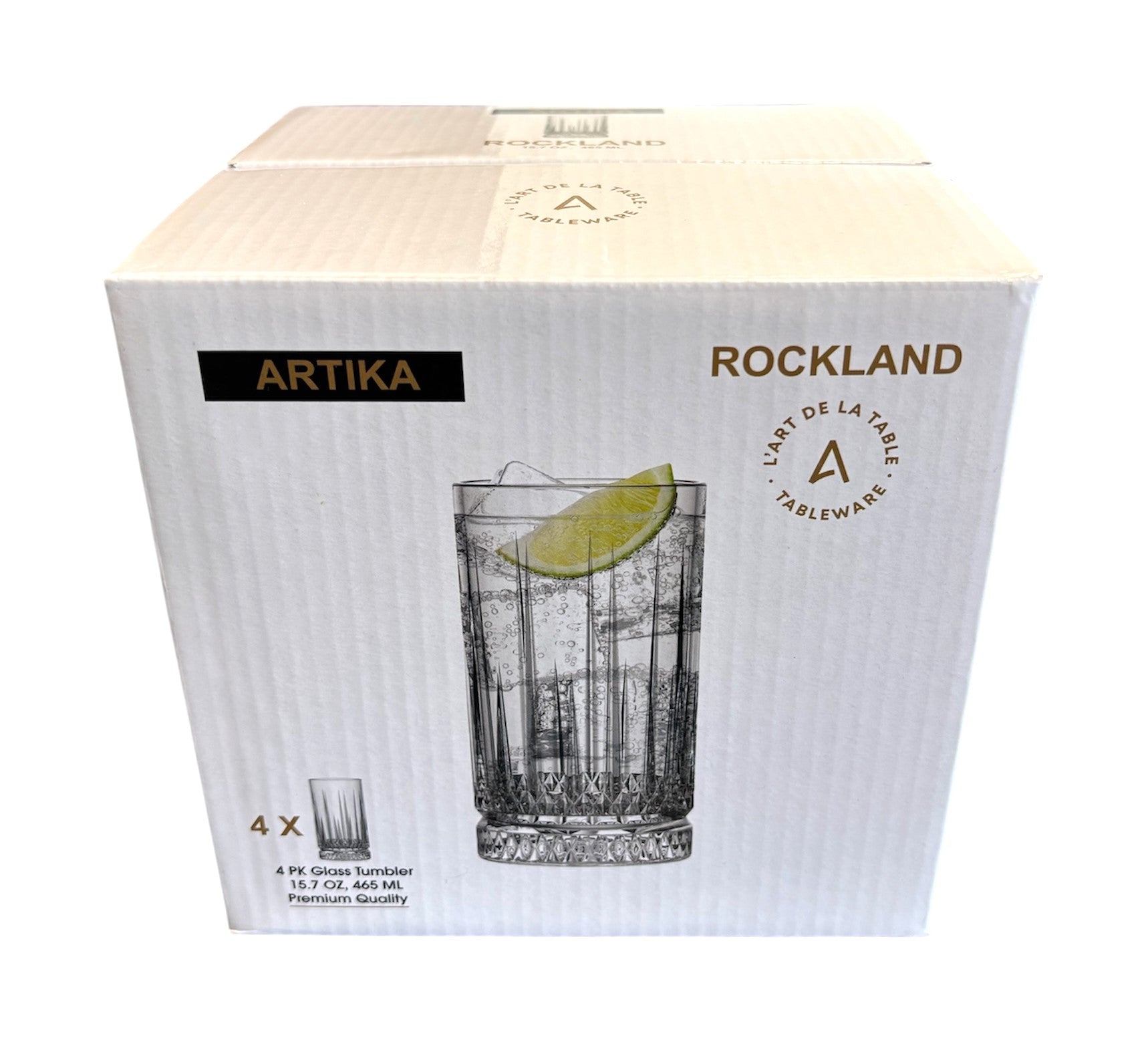 Artika Rockland 4 Pk Tumbler (15.7 Oz /465 Ml)