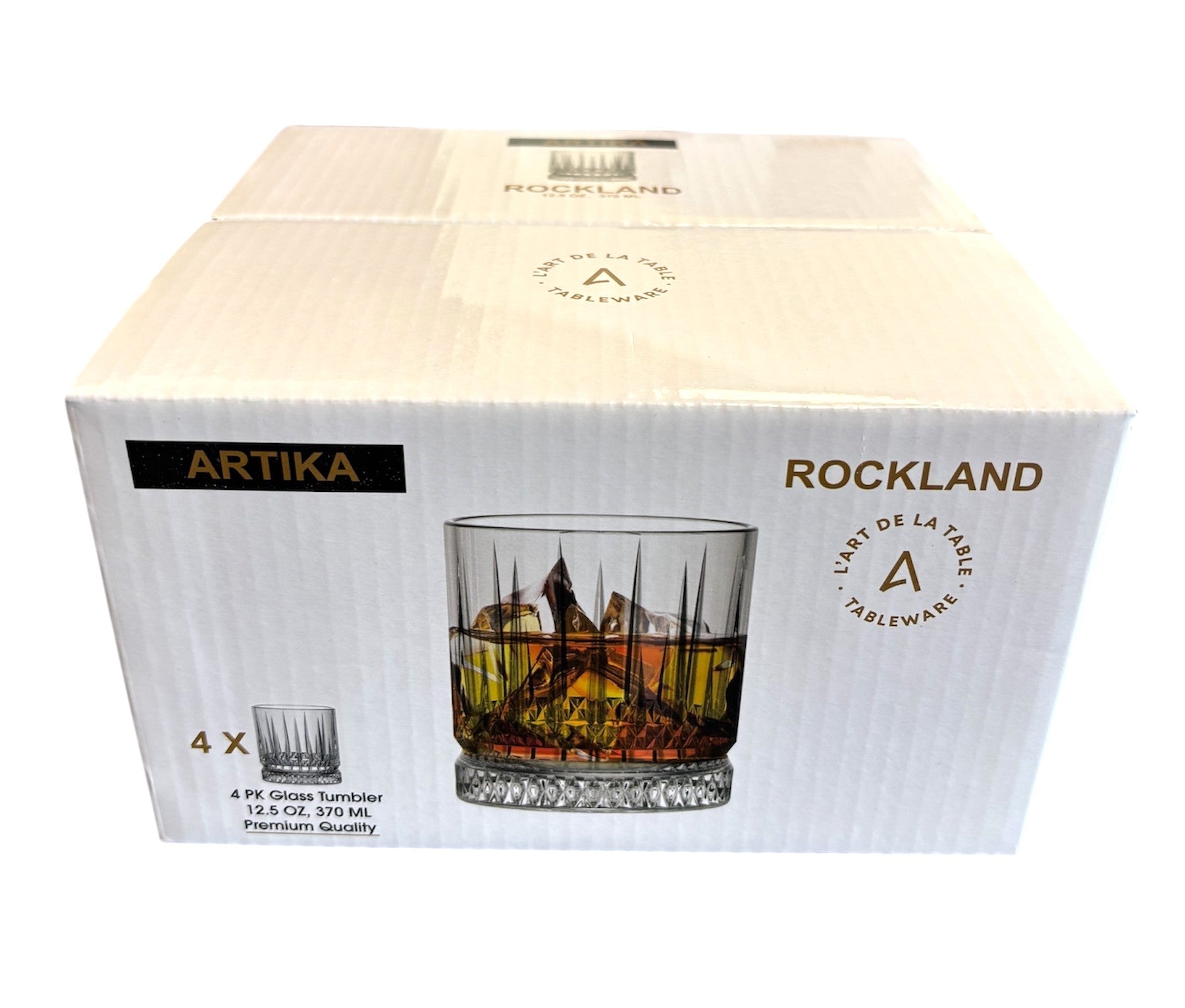 Artika Rockland 4 Pk Tumbler (12.5 Oz/370 Ml)
