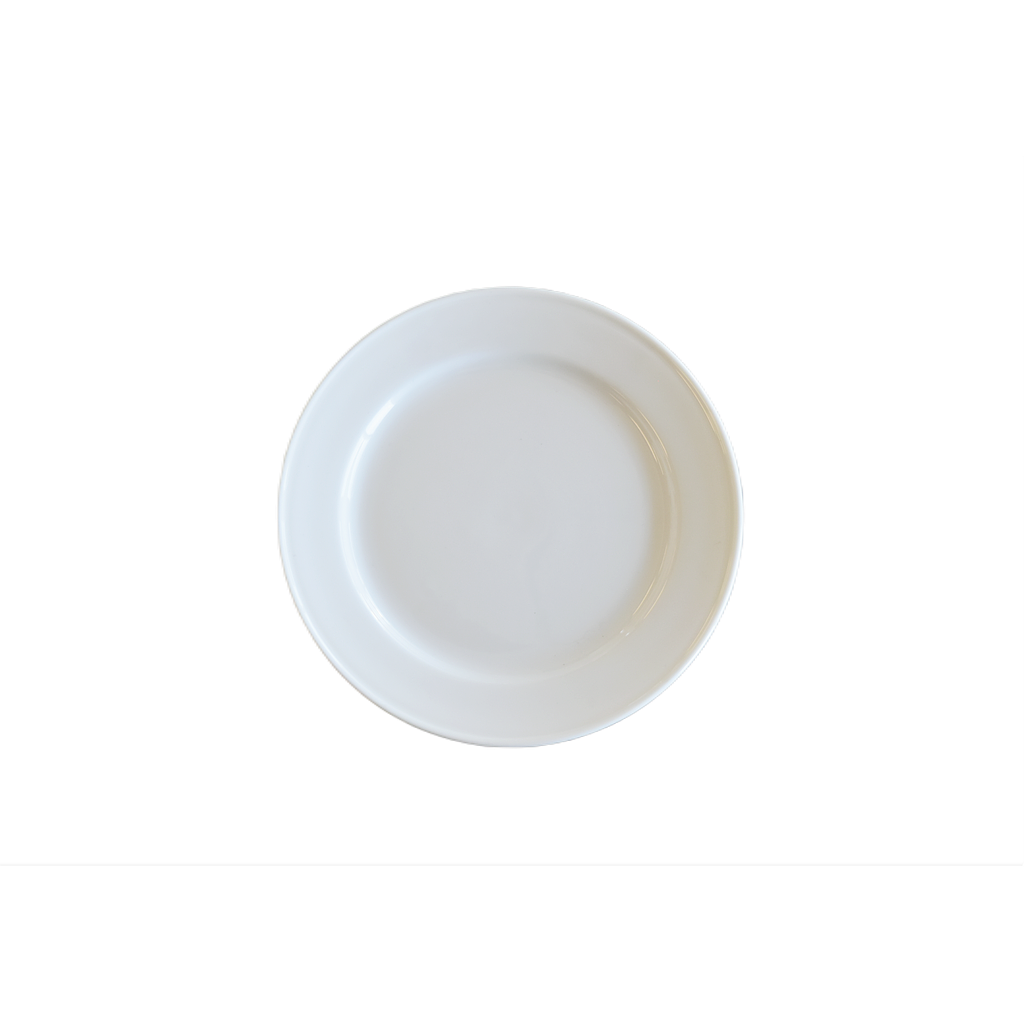 Crown Plate 6.25'', White