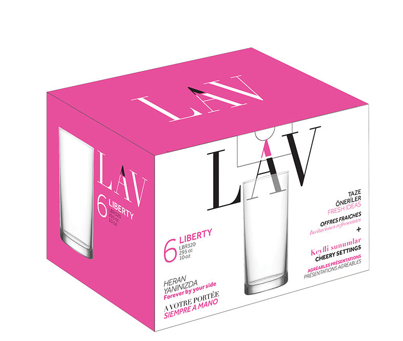 Liberty 6Pk 10 Oz All Purpose Tumbler