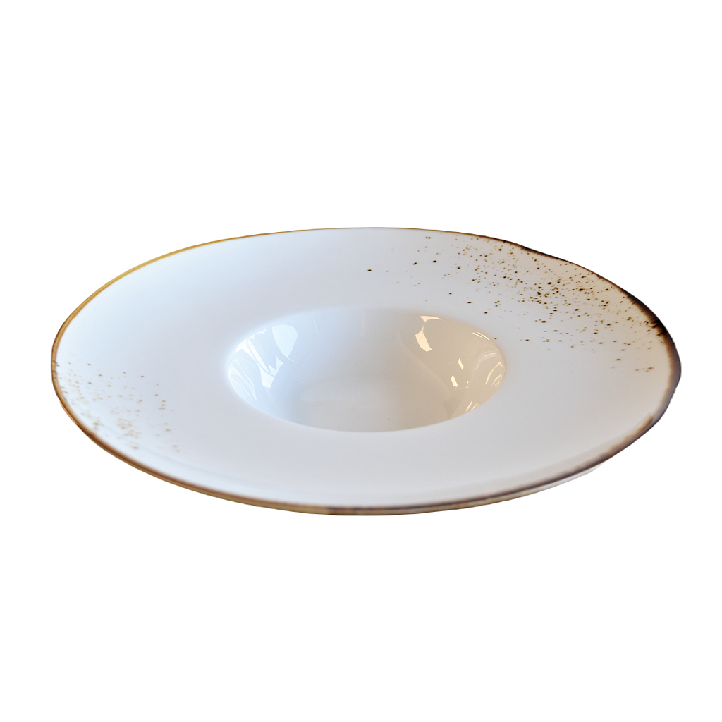 Terra 11.5" Risotto Plate Dap-White