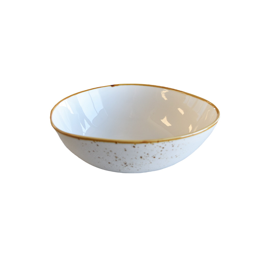 Terra 8.5" Oval Bowl Dap-White