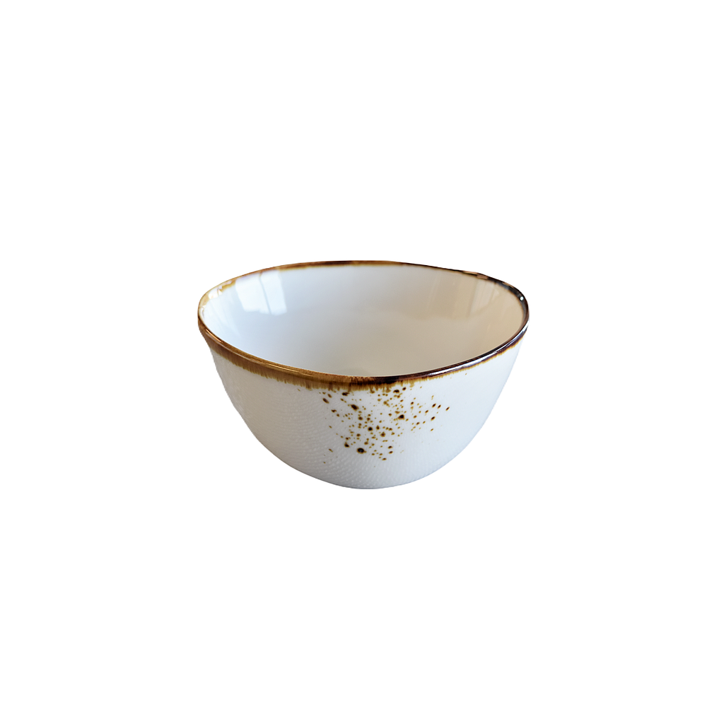 Terra 4.75" Oval Bowl Dap-White