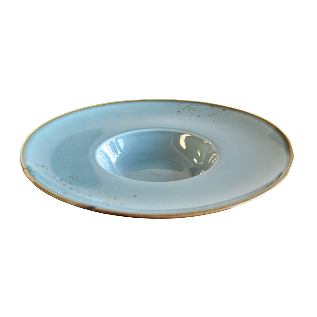 Terra 11.5" Risotto Plate Dap-Blue
