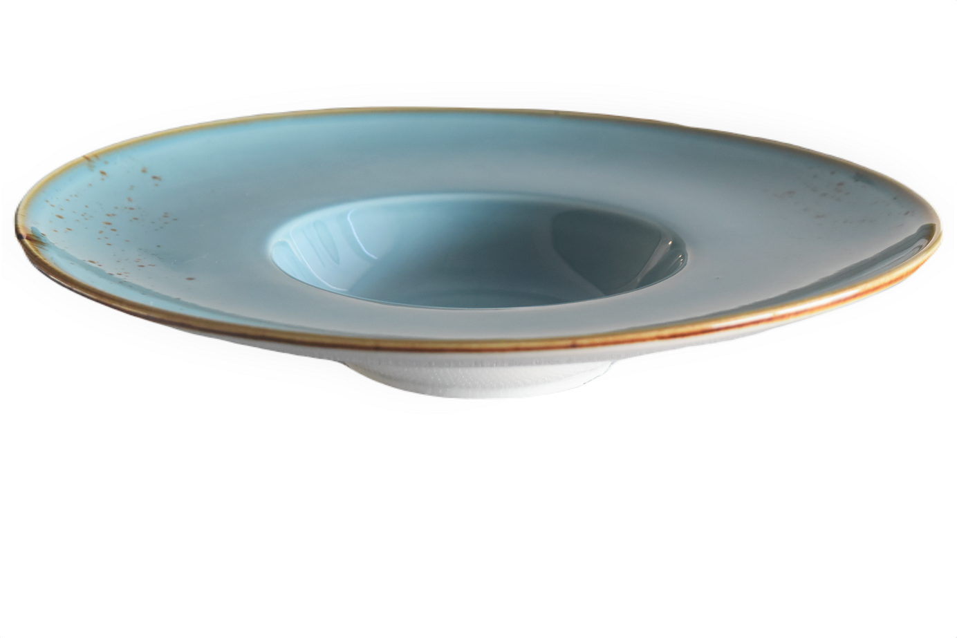 Terra 11.5" Risotto Plate Dap-Blue
