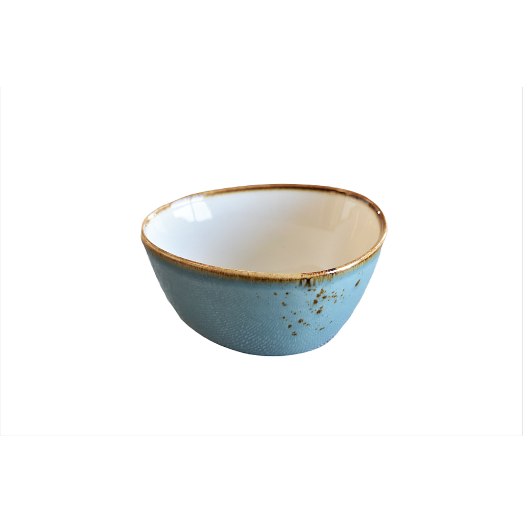 Terra 4.75" Oval Bowl Dap-Blue